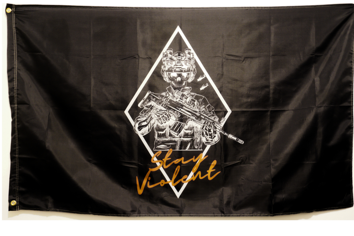 Stay Violent Flag